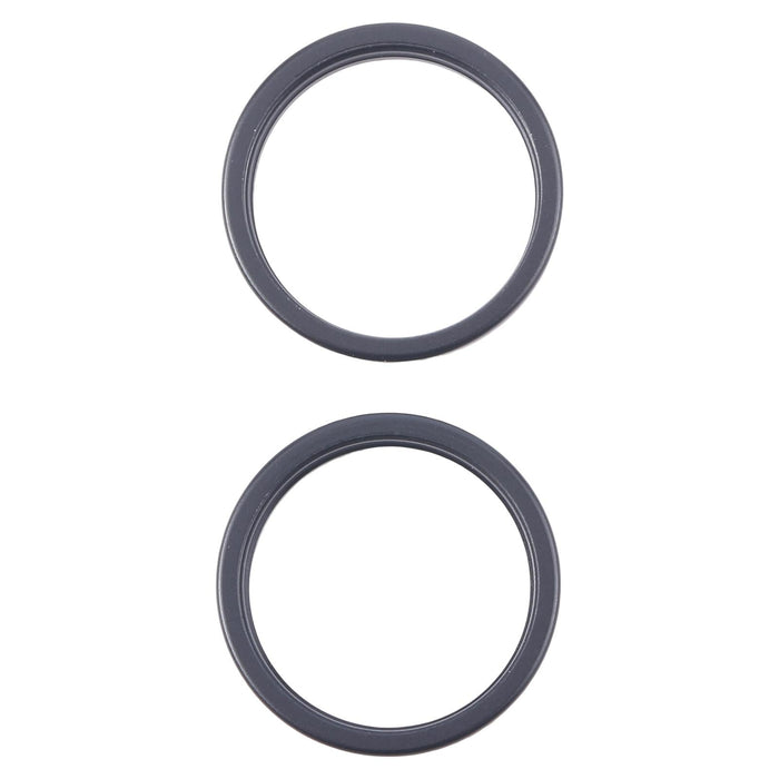 For Iphone 16 Plus 2Pcs / Set Rear Camera Glass Lens Metal Outside Protector Hoop Ring