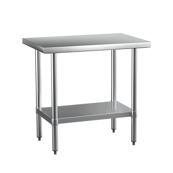 Stainless Steel Kitchen Benches Work Bench 910X610Mm 430