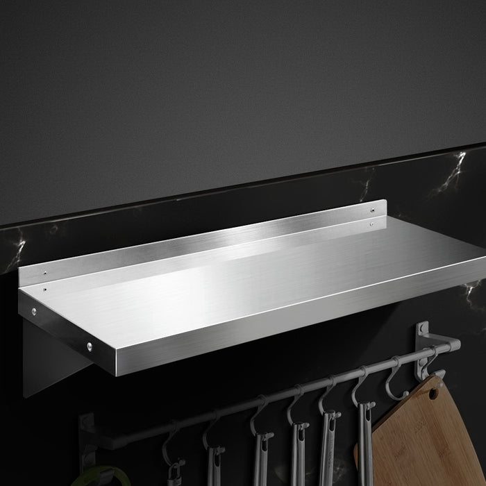 900Mm Stainless Steel Kitchen Wall Shelf Mounted Rack