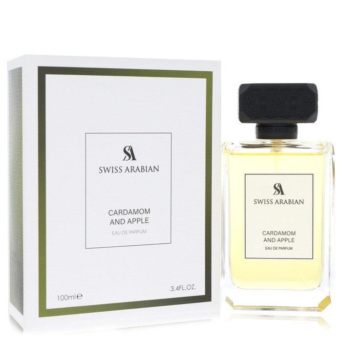 Cardamon And Apple Eau De Parfum Spray By Swiss Arabian For Men-100 Ml