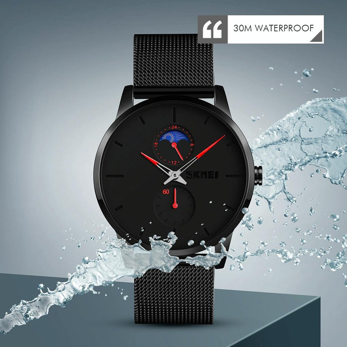 9208 Men Quartz Casual Simple Business Sports Watch