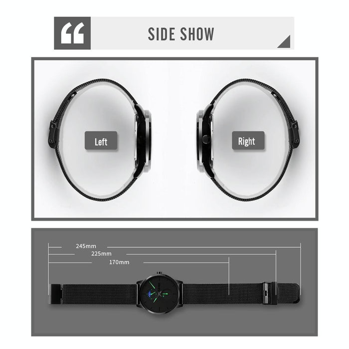 9208 Men Quartz Casual Simple Business Sports Watch