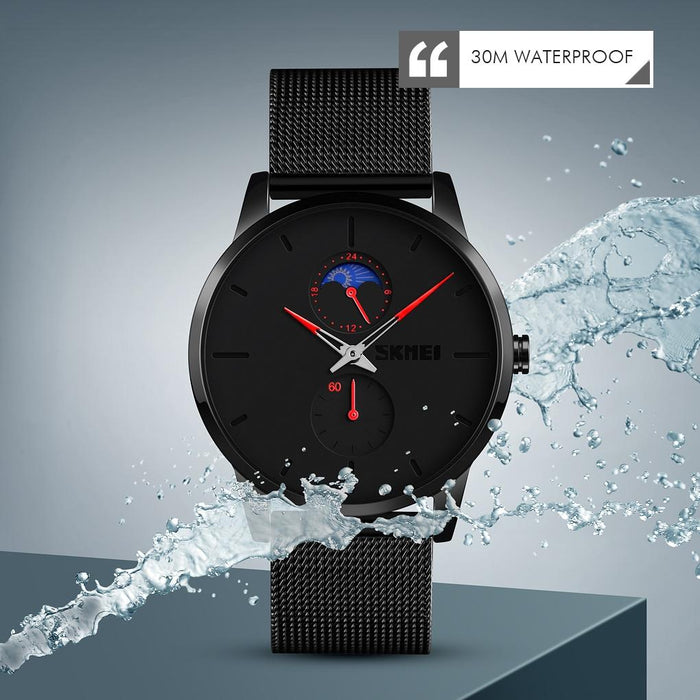 9208 Men Quartz Casual Simple Business Sports Watch