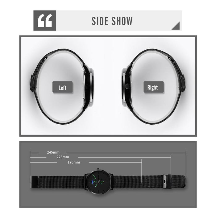 9208 Men Quartz Casual Simple Business Sports Watch