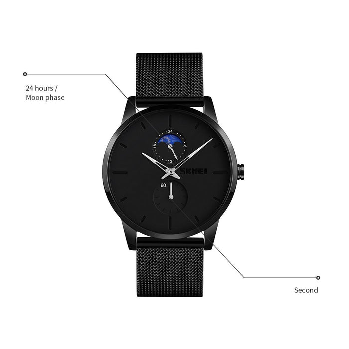 9208 Men Quartz Casual Simple Business Sports Watch
