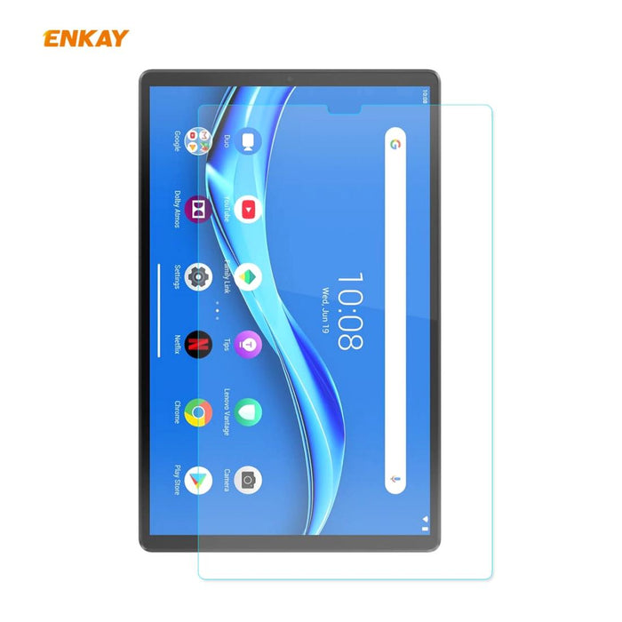 For Lenovo M10 Plus 10.3 Hat-Prince 0.33Mm 9H Surface Hardness 2.5D Explosion-Proof Tempered Glass Screen Protector