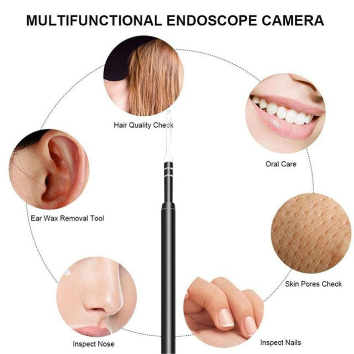 3 In 1 Usb Hd Digital Inspection Otoscope Ear Type Digital Endoscope Ear Wax