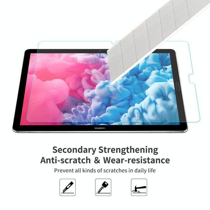 For Huawei Matepad 10.8 2 Pcs Hat-Prince 0.33Mm 9H Surface Hardness 2.5D Explosion-Proof Tempered Glass Protector