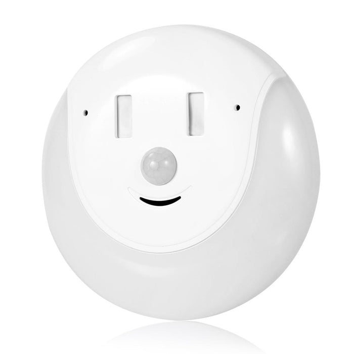 Motion Sensor Usb Night Light Smile Magnetic Design