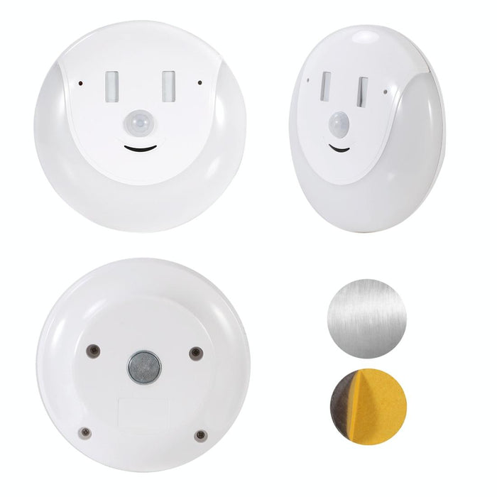 Motion Sensor Usb Night Light Smile Magnetic Design