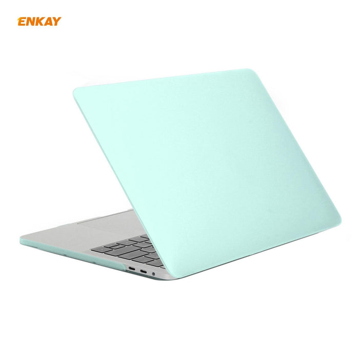 For Macbook Pro 13.3 Inch A1708 Without Touch Bar 3 In 1 Matte Laptop Protective Case + Eu Version Tpu Keyboard Film + Anti-Dust Plugs Set