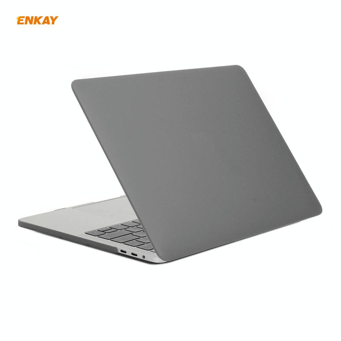 For Macbook Pro 13.3 Inch A1708 Without Touch Bar 3 In 1 Matte Laptop Protective Case + Eu Version Tpu Keyboard Film + Anti-Dust Plugs Set