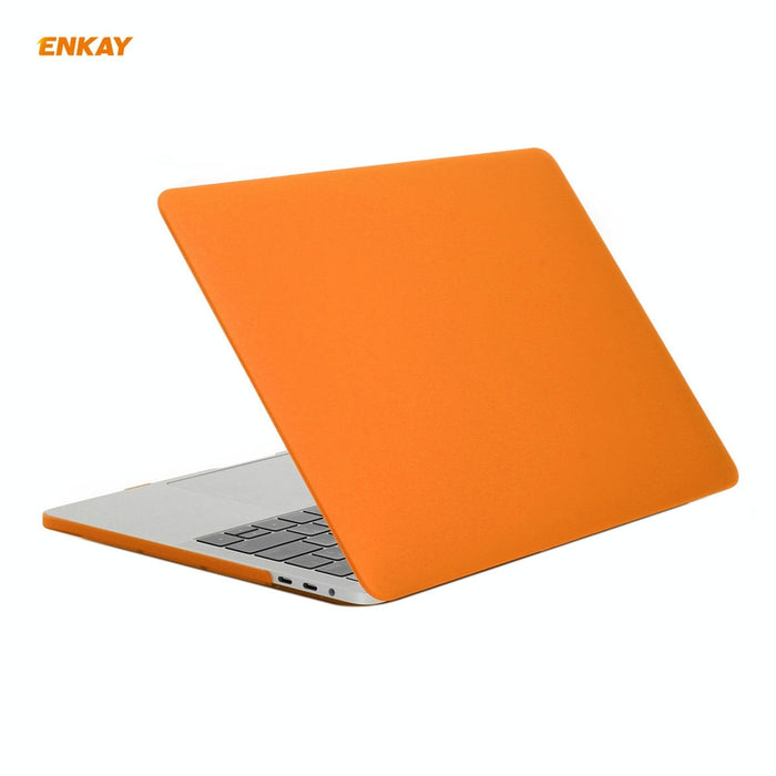 For Macbook Pro 13.3 Inch A1708 Without Touch Bar 3 In 1 Matte Laptop Protective Case + Eu Version Tpu Keyboard Film + Anti-Dust Plugs Set