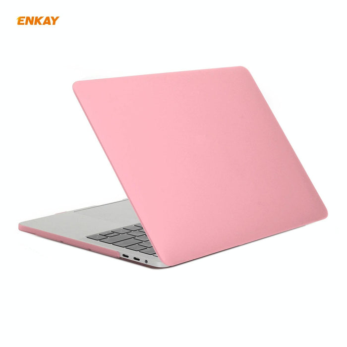 For Macbook Pro 13.3 Inch A1708 Without Touch Bar 3 In 1 Matte Laptop Protective Case + Eu Version Tpu Keyboard Film + Anti-Dust Plugs Set