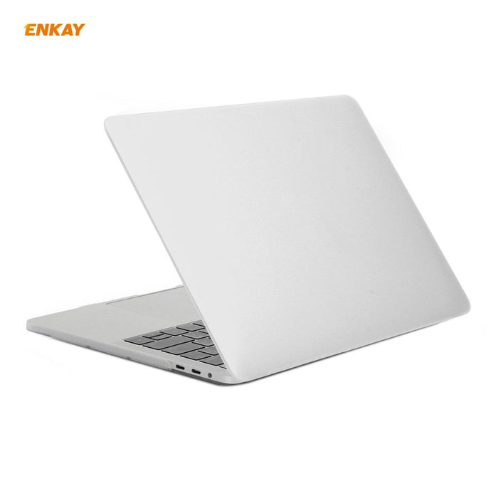 For Macbook Pro 13.3 Inch A1708 Without Touch Bar 3 In 1 Matte Laptop Protective Case + Eu Version Tpu Keyboard Film + Anti-Dust Plugs Set
