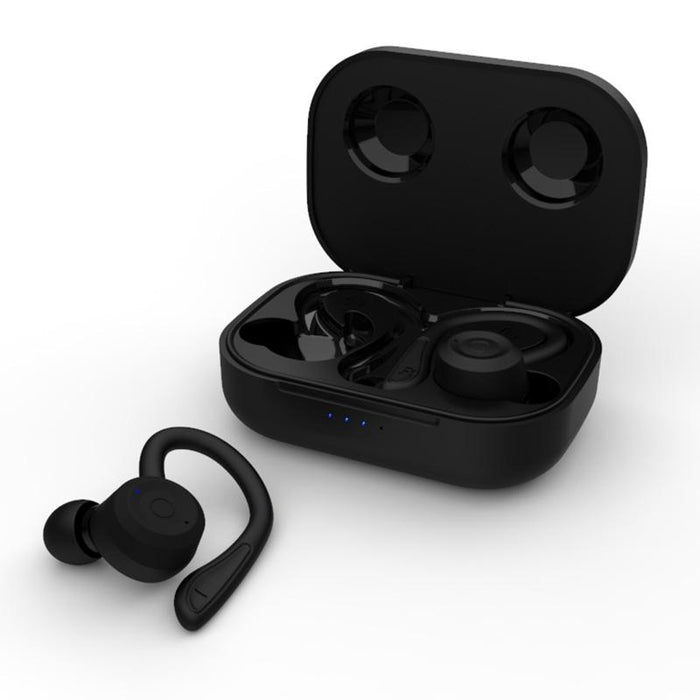 T20 Tws Bluetooth Hooks Wireless Sports With Charging Box Ipx6 Waterproof Noise-Cancelling Earphones
