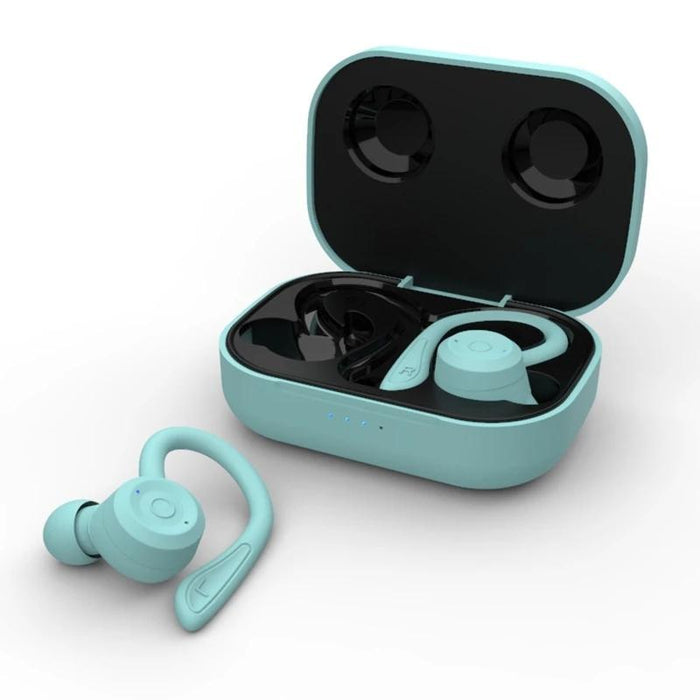 T20 Tws Bluetooth Hooks Wireless Sports With Charging Box Ipx6 Waterproof Noise-Cancelling Earphones