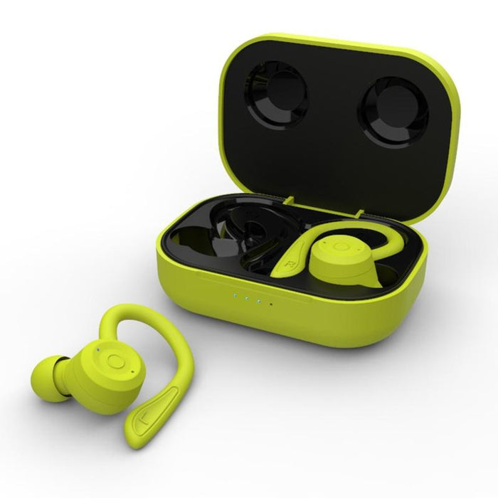 T20 Tws Bluetooth Hooks Wireless Sports With Charging Box Ipx6 Waterproof Noise-Cancelling Earphones