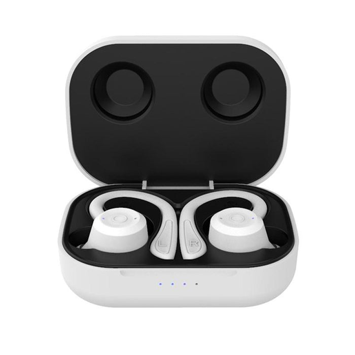 T20 Tws Bluetooth Hooks Wireless Sports With Charging Box Ipx6 Waterproof Noise-Cancelling Earphones