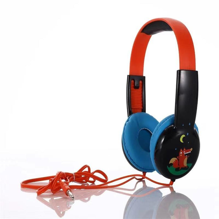 Portable Children's Wired Headphones Cute & Educational