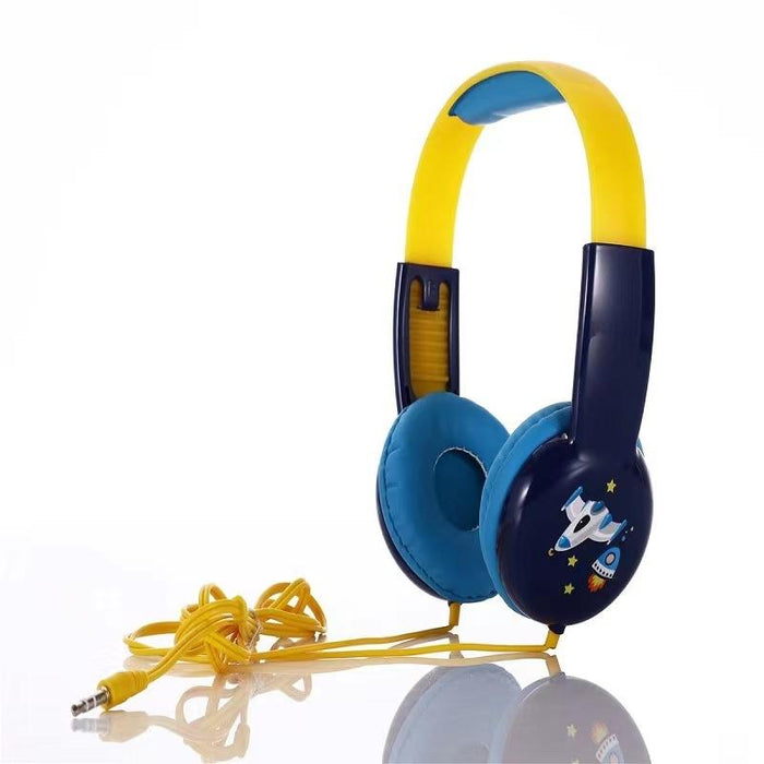 Portable Children's Wired Headphones Cute & Educational