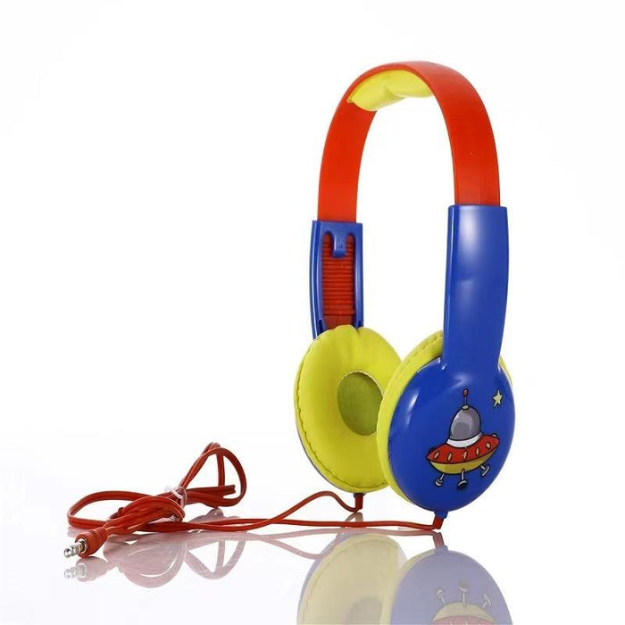 Portable Children's Wired Headphones Cute & Educational