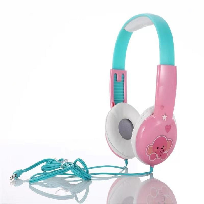 Portable Children's Wired Headphones Cute & Educational