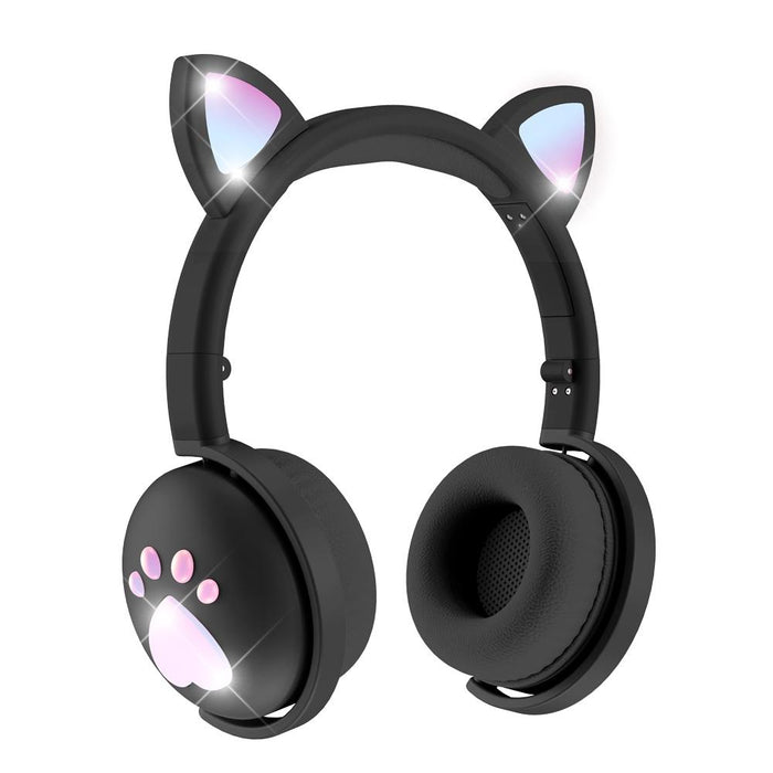 7.1 Surround Sound Cat Ear Gaming Headset With Mic