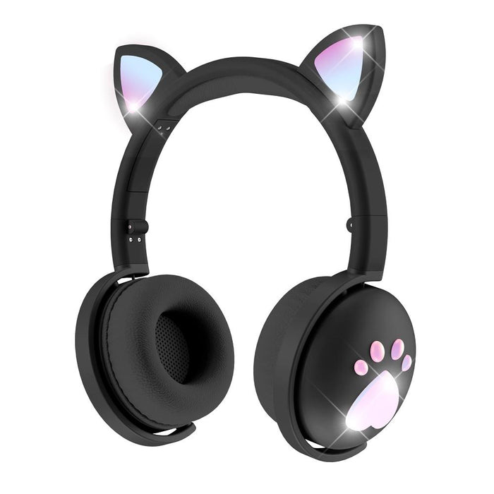 7.1 Surround Sound Cat Ear Gaming Headset With Mic