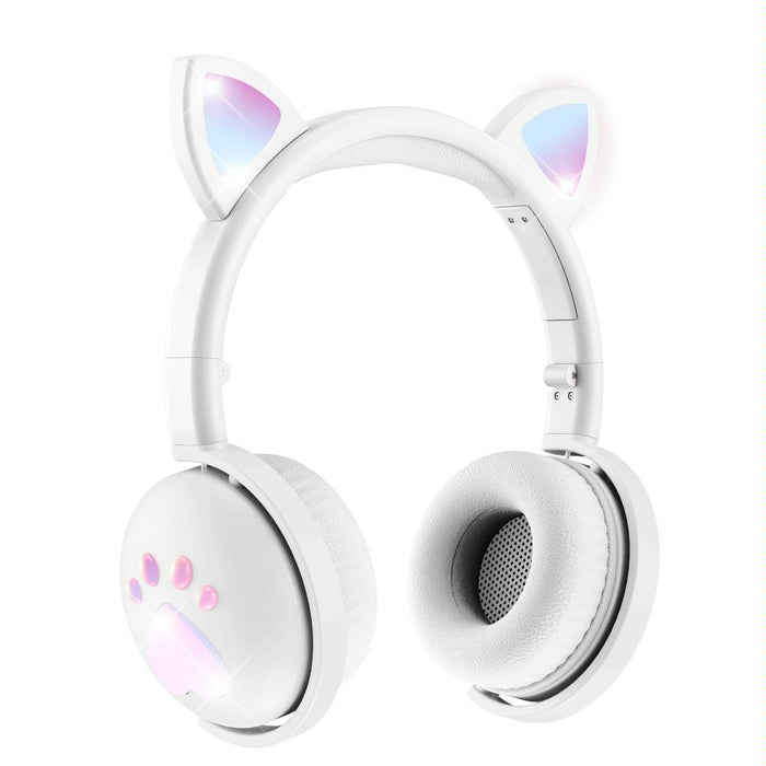 7.1 Surround Sound Cat Ear Gaming Headset With Mic