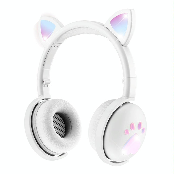 7.1 Surround Sound Cat Ear Gaming Headset With Mic