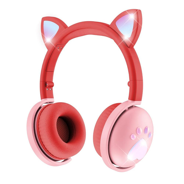 7.1 Surround Sound Cat Ear Gaming Headset With Mic