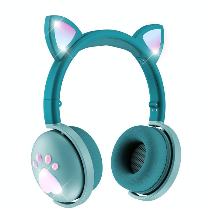 7.1 Surround Sound Cat Ear Gaming Headset With Mic