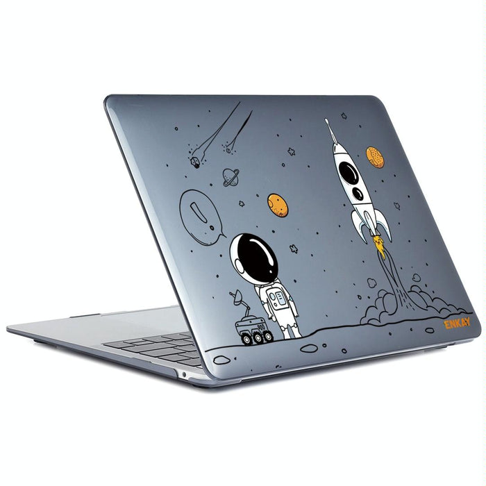 For Macbook Pro 13.3 Inch A2251 / A2289 / A2338 2020 Spaceman Pattern Laotop Protective Crystal Case