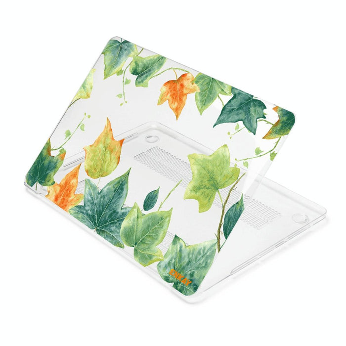 For Macbook Air 13.3 Inch A1932 2018 Forest Series Pattern Laptop Protective Crystal Case