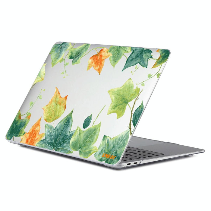 For Macbook Air 13.3 Inch A1932 2018 Forest Series Pattern Laptop Protective Crystal Case