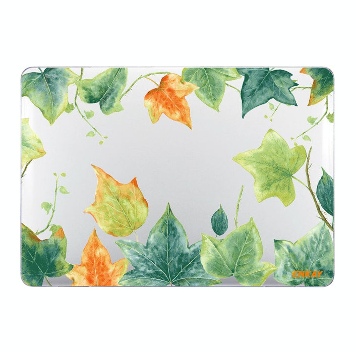 For Macbook Air 13.3 Inch A1932 2018 Forest Series Pattern Laptop Protective Crystal Case