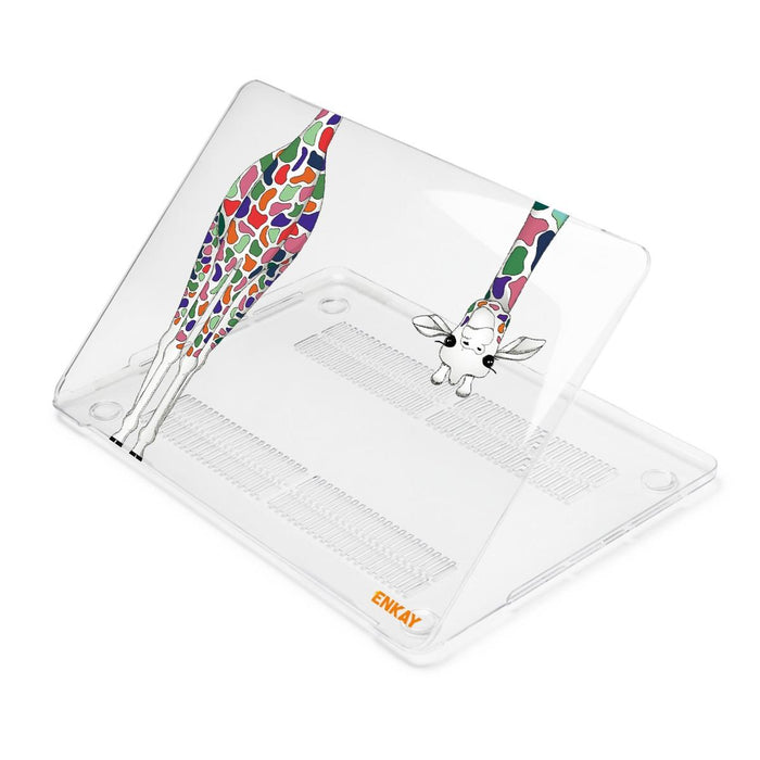 For Macbook Air 13.3 Inch A1932 2018 Forest Series Pattern Laptop Protective Crystal Case