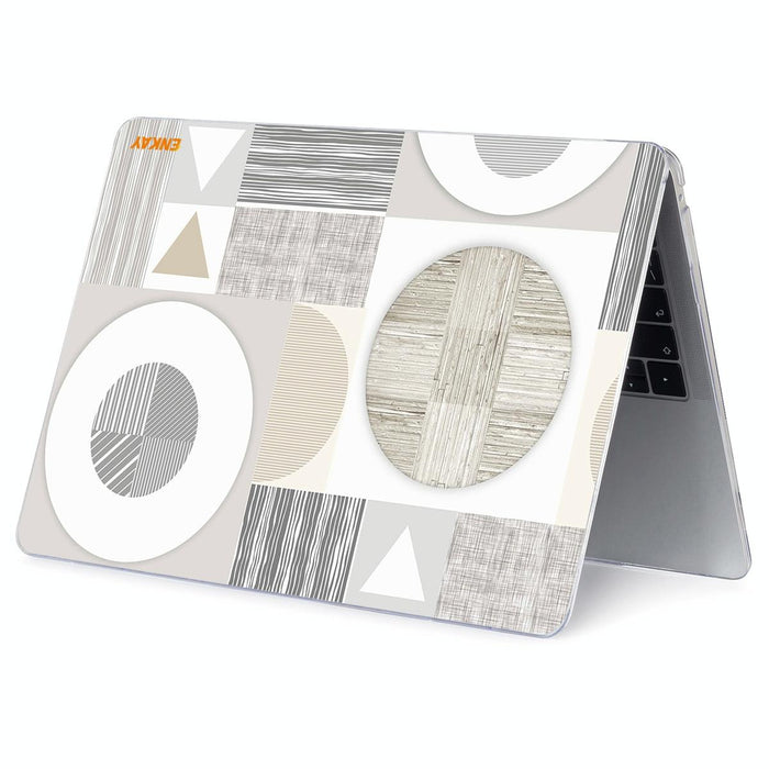 For Macbook Pro 16.2 Inch A2485 2021 / A2880 2023 Geometry Pattern Laotop Protective Crystal Case
