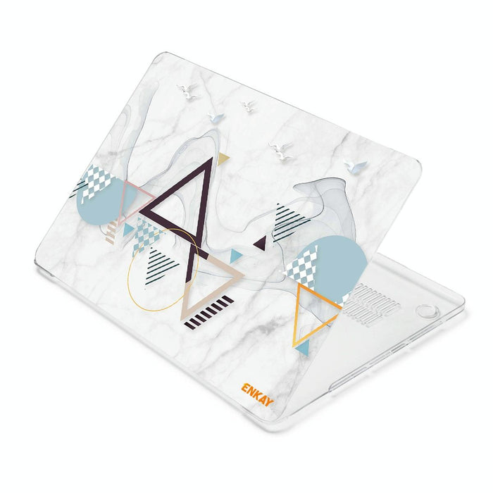 For Macbook Pro 16.2 Inch A2485 2021 / A2880 2023 Geometry Pattern Laotop Protective Crystal Case