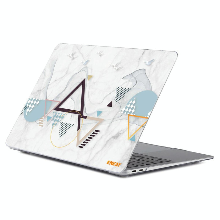 For Macbook Pro 16.2 Inch A2485 2021 / A2880 2023 Geometry Pattern Laotop Protective Crystal Case