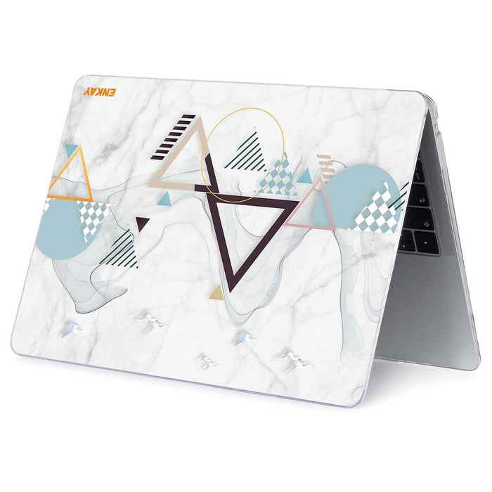 For Macbook Pro 16.2 Inch A2485 2021 / A2880 2023 Geometry Pattern Laotop Protective Crystal Case