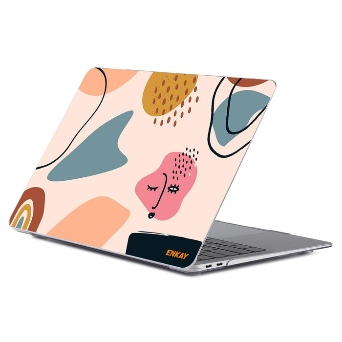 For Macbook Pro 16.2 Inch A2485 2021 / A2880 2023 Geometry Pattern Laotop Protective Crystal Case