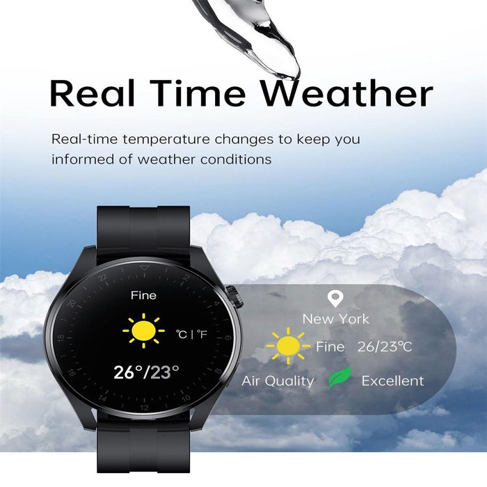 Ip68 Silicone Smart Watch Colour Screen