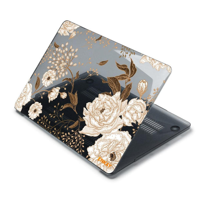 For Macbook Pro 13.3 Inch A2251 / A2289 / A2338 2020 Vintage Pattern Series Laotop Protective Crystal Case