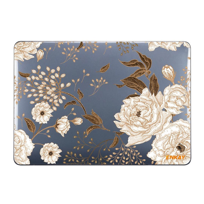 For Macbook Pro 13.3 Inch A2251 / A2289 / A2338 2020 Vintage Pattern Series Laotop Protective Crystal Case