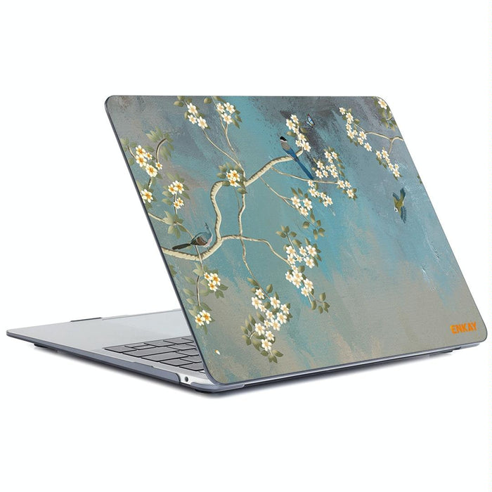 For Macbook Pro 13.3 Inch A2251 / A2289 / A2338 2020 Vintage Pattern Series Laotop Protective Crystal Case