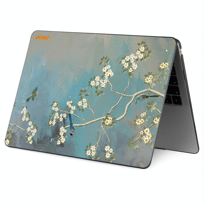 For Macbook Pro 13.3 Inch A2251 / A2289 / A2338 2020 Vintage Pattern Series Laotop Protective Crystal Case