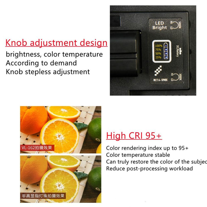 520 Leds Handheld Photography Outdoor Fill Light Without Battery