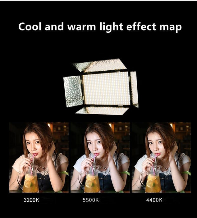 520 Leds Handheld Photography Outdoor Fill Light Without Battery